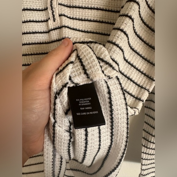 Torrid Waffle Snap Henley Long Sleeve Shirt - Picture 7 of 8